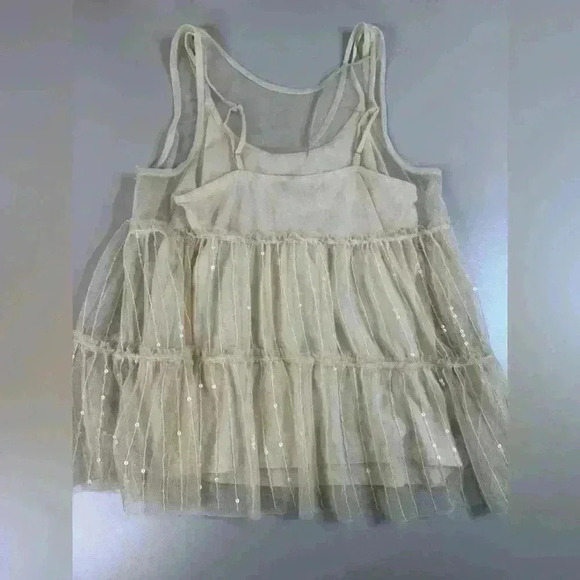 Fairy Babydoll Camisole American Eagle Women’s Small Sequin - Picture 10 of 11